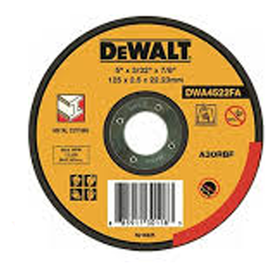 Dewalt DWA4522FAIA Cutting Disc 5 Dewalt DWA4522FAIA Cutting Disc 5